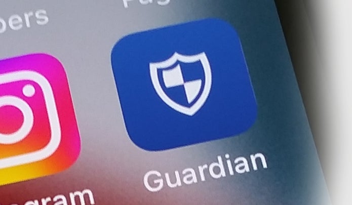The Rave Guardian app